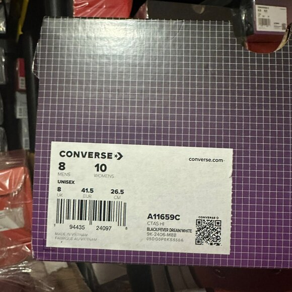 ❤️❤️Converse Chuck Taylor x Transformers Autobots 10 Women's Shoes Black A11659C - Picture 8 of 14